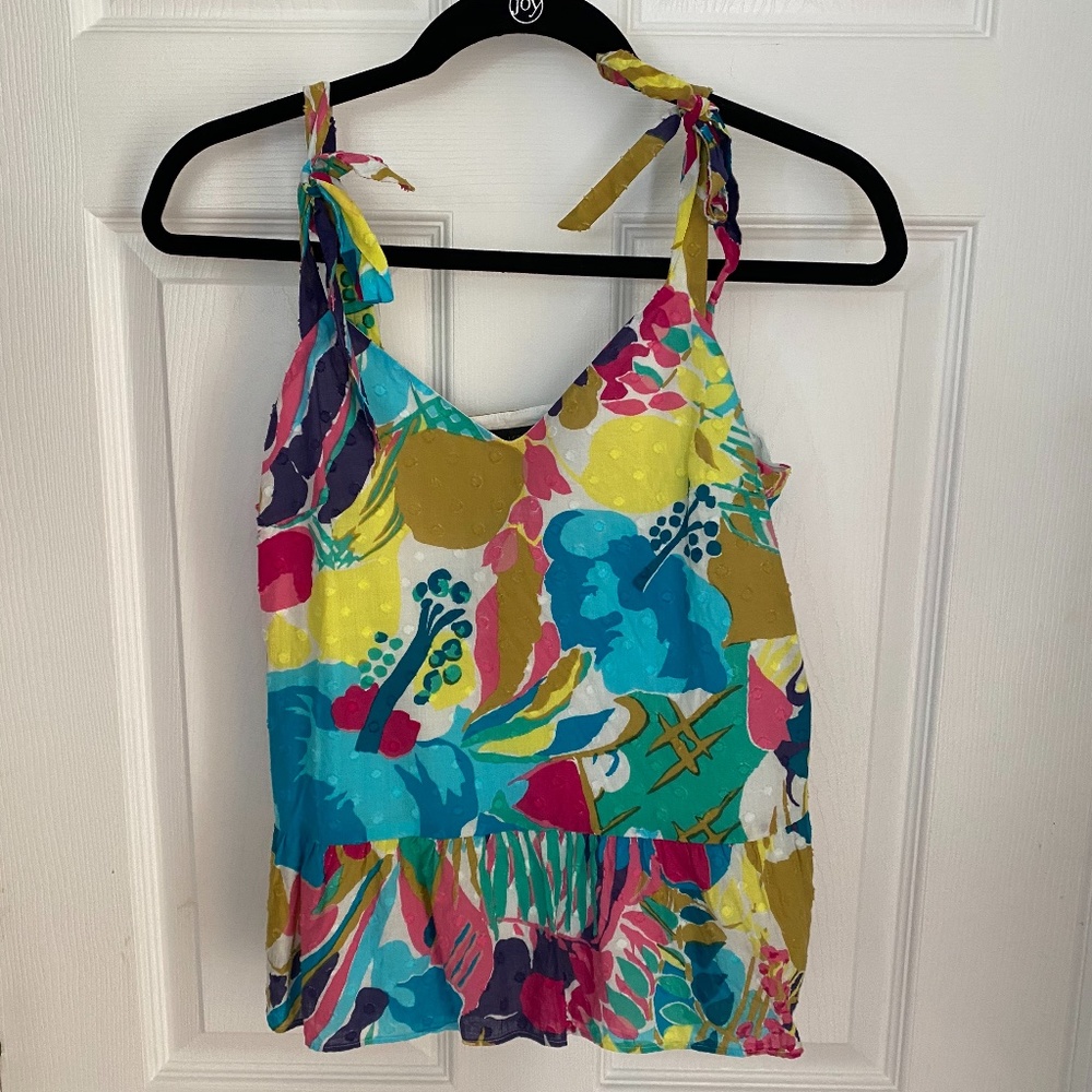 J.Crew Tropical tank top